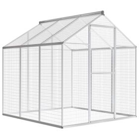 Outdoor Aviary Aluminum 72"x70.1"x76.4"